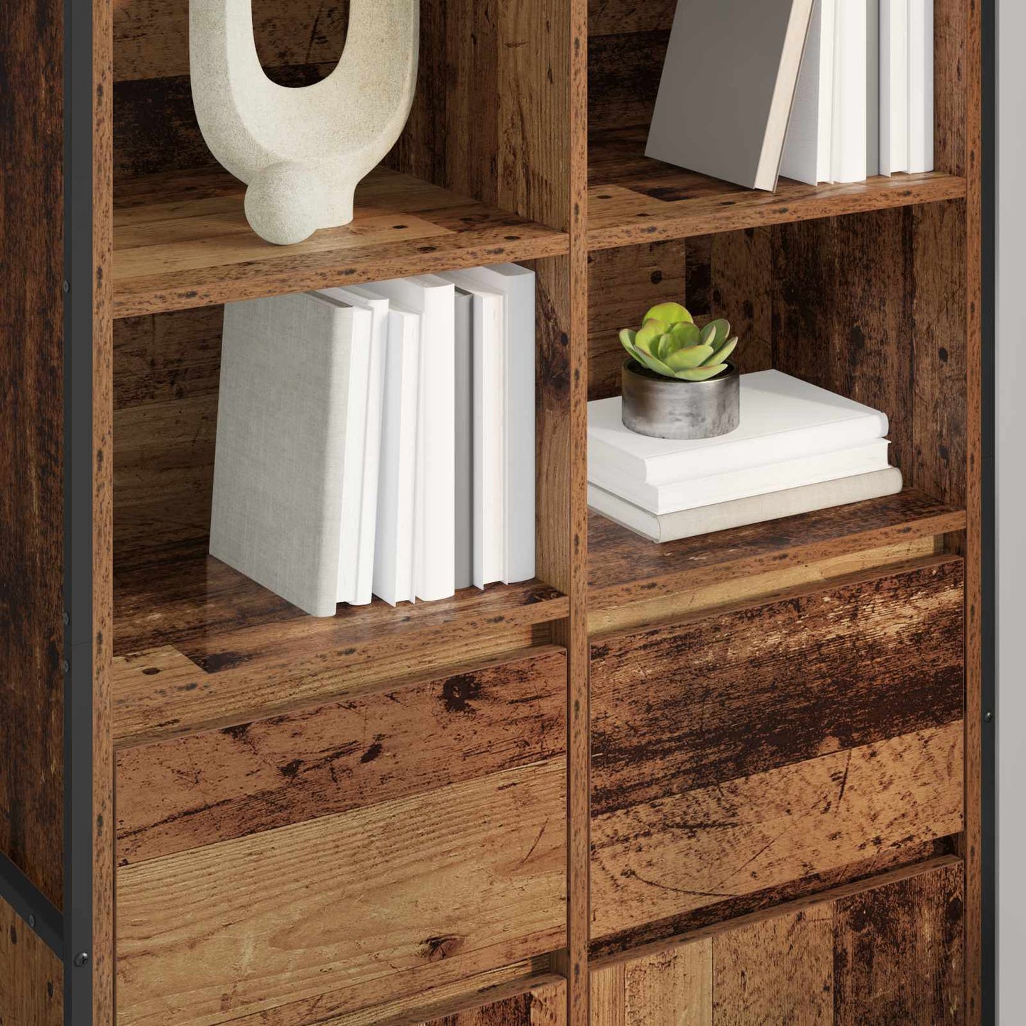 Sideboard Altholz 81 x 36 x 150.5 cm Holzwerkstoff