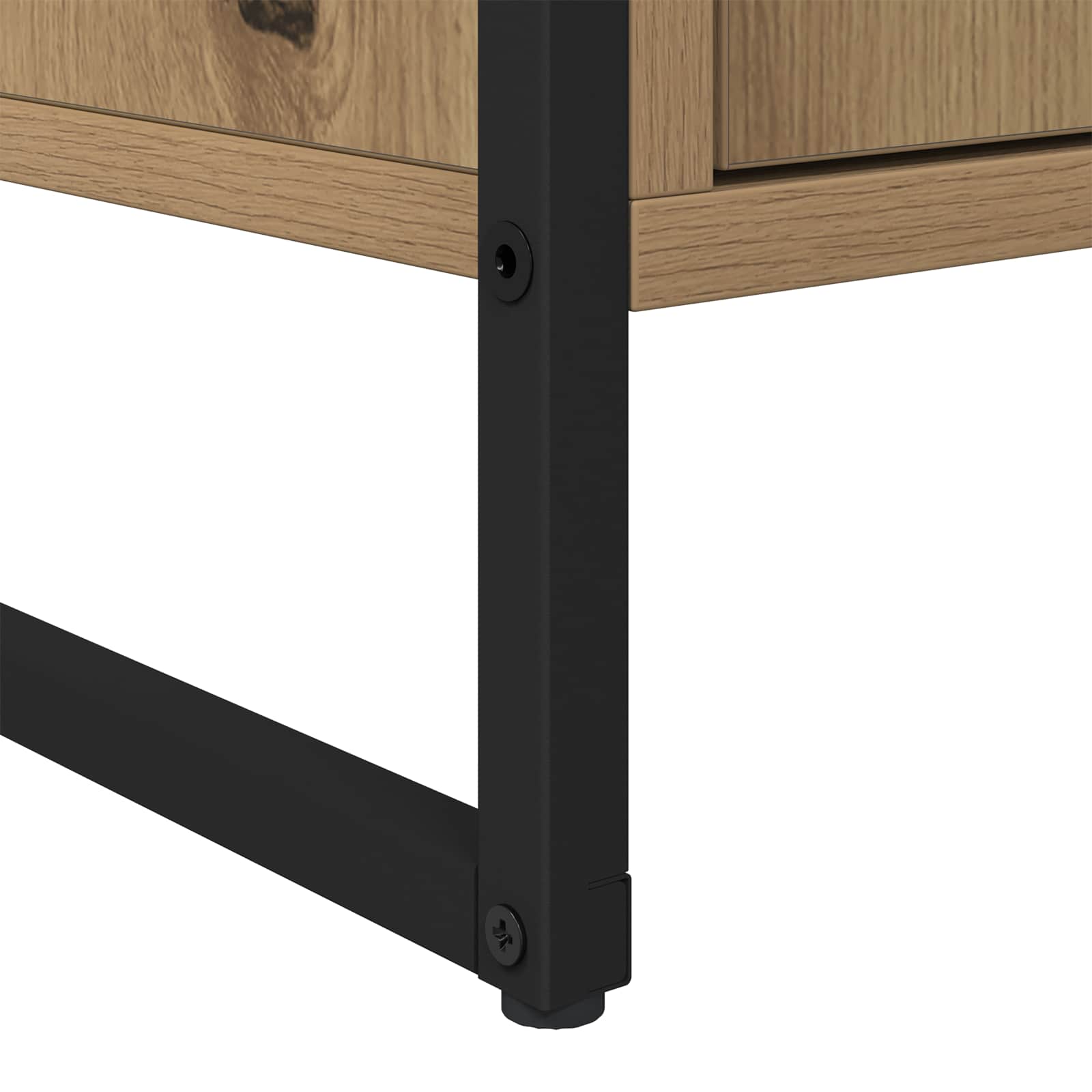 Sideboard Kunsthandwerk Eiche 81 x 36 x 150.5 cm Holzwerkstoff