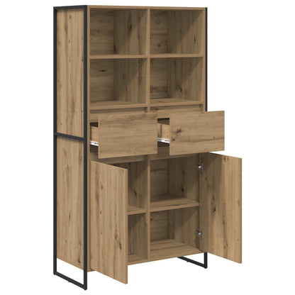 Sideboard Kunsthandwerk Eiche 81 x 36 x 150.5 cm Holzwerkstoff