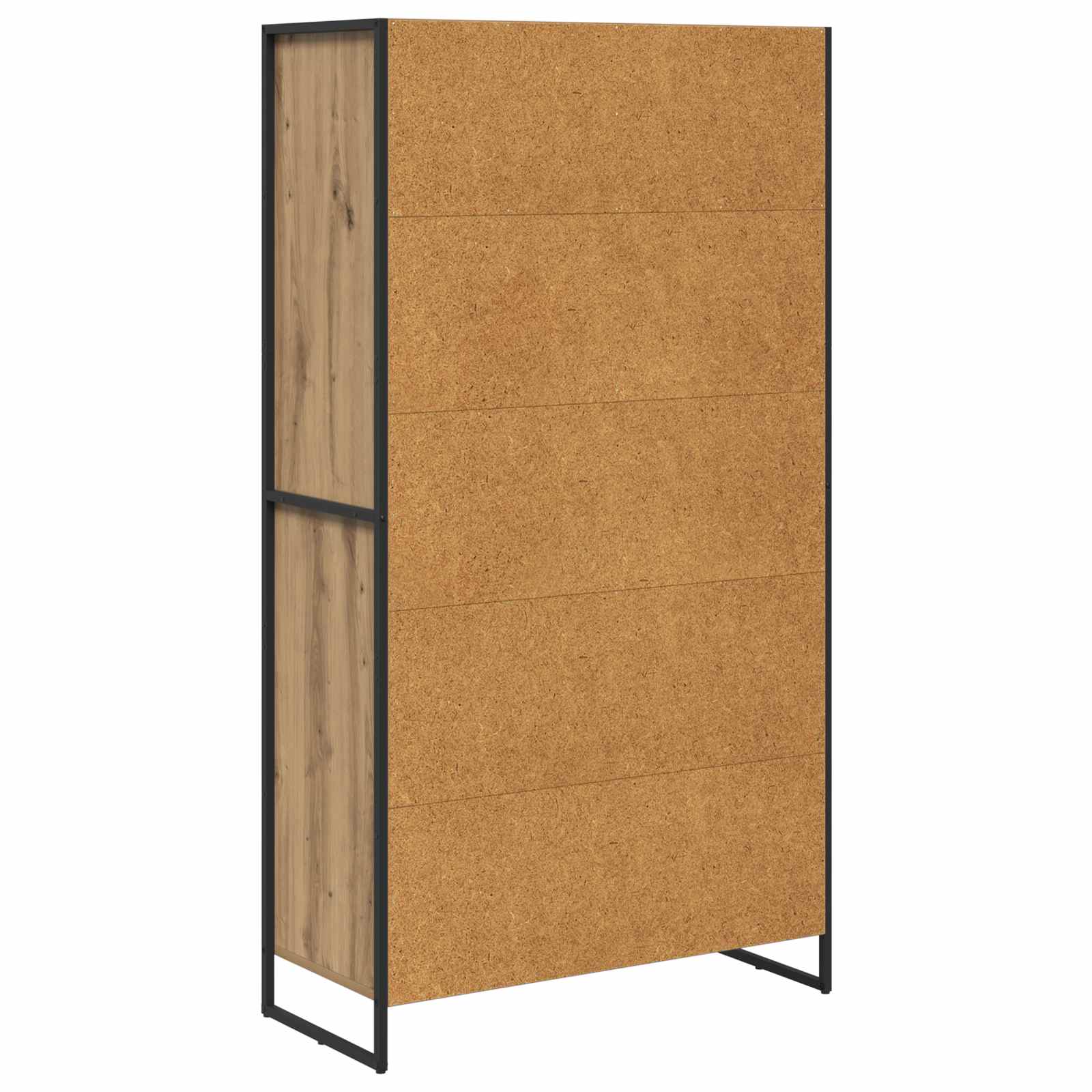 Sideboard Kunsthandwerk Eiche 81 x 36 x 150.5 cm Holzwerkstoff