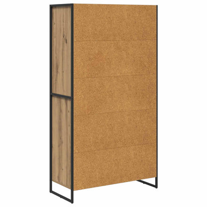 Sideboard Kunsthandwerk Eiche 81 x 36 x 150.5 cm Holzwerkstoff