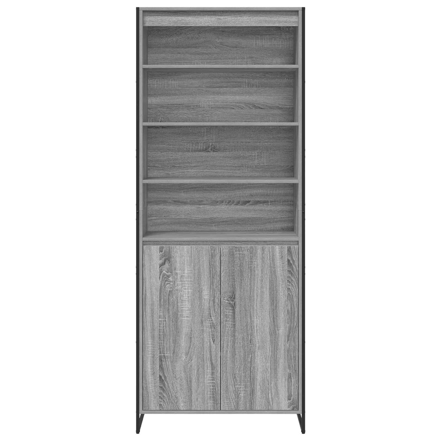 Hohe Schränke Graues Sonoma 79 x 36 x 200 cm Holzwerkstoff