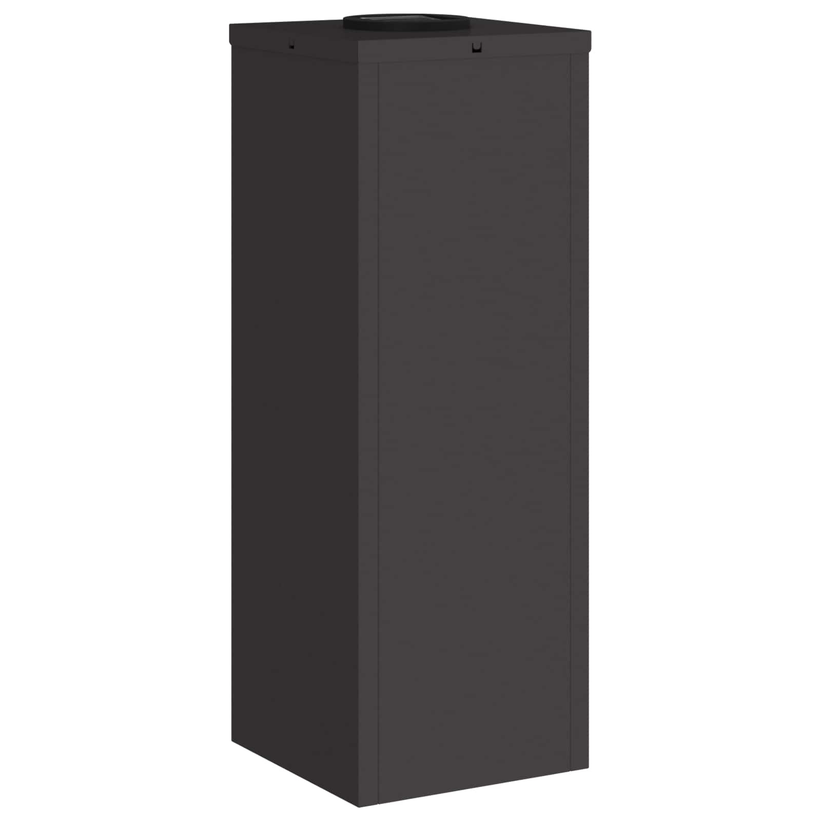 Solar LED Wegeleuchte 2 stk. Warmes Weiß 18 x 18 x 50 cm