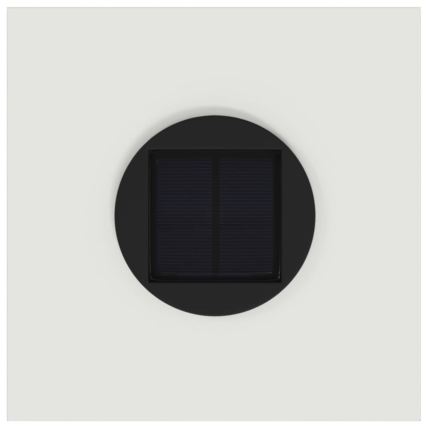 Solar LED Wegeleuchte 2 stk. Warmes Weiß 18 x 18 x 50 cm