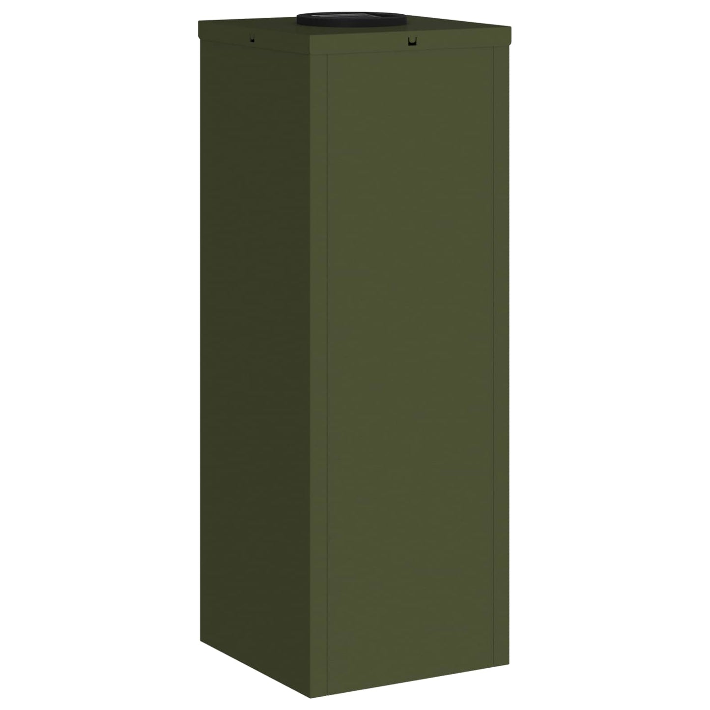 Solar LED Wegeleuchte 2 stk. Warmes Weiß 18 x 18 x 50 cm