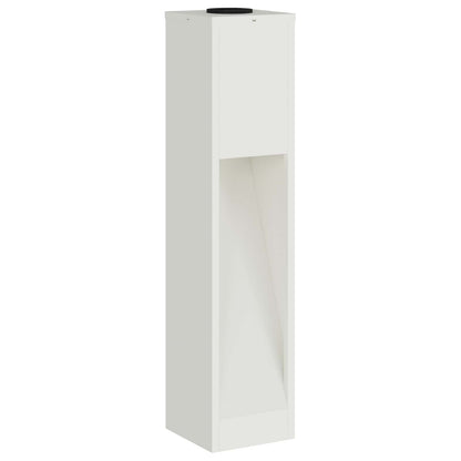 Solar LED Wegeleuchte 2 stk. Warmes Weiß 18 x 18 x 80 cm
