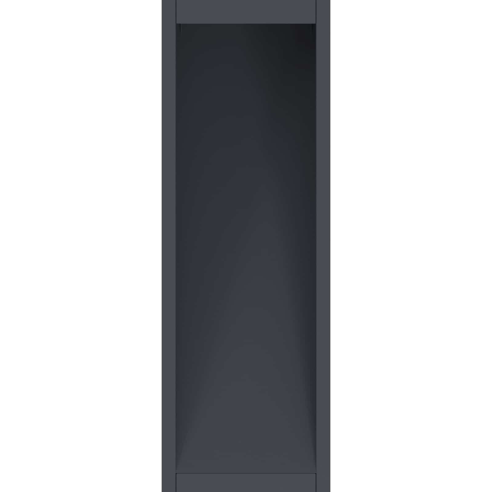 Solar LED Wegeleuchte 2 stk. Warmes Weiß 18 x 18 x 80 cm