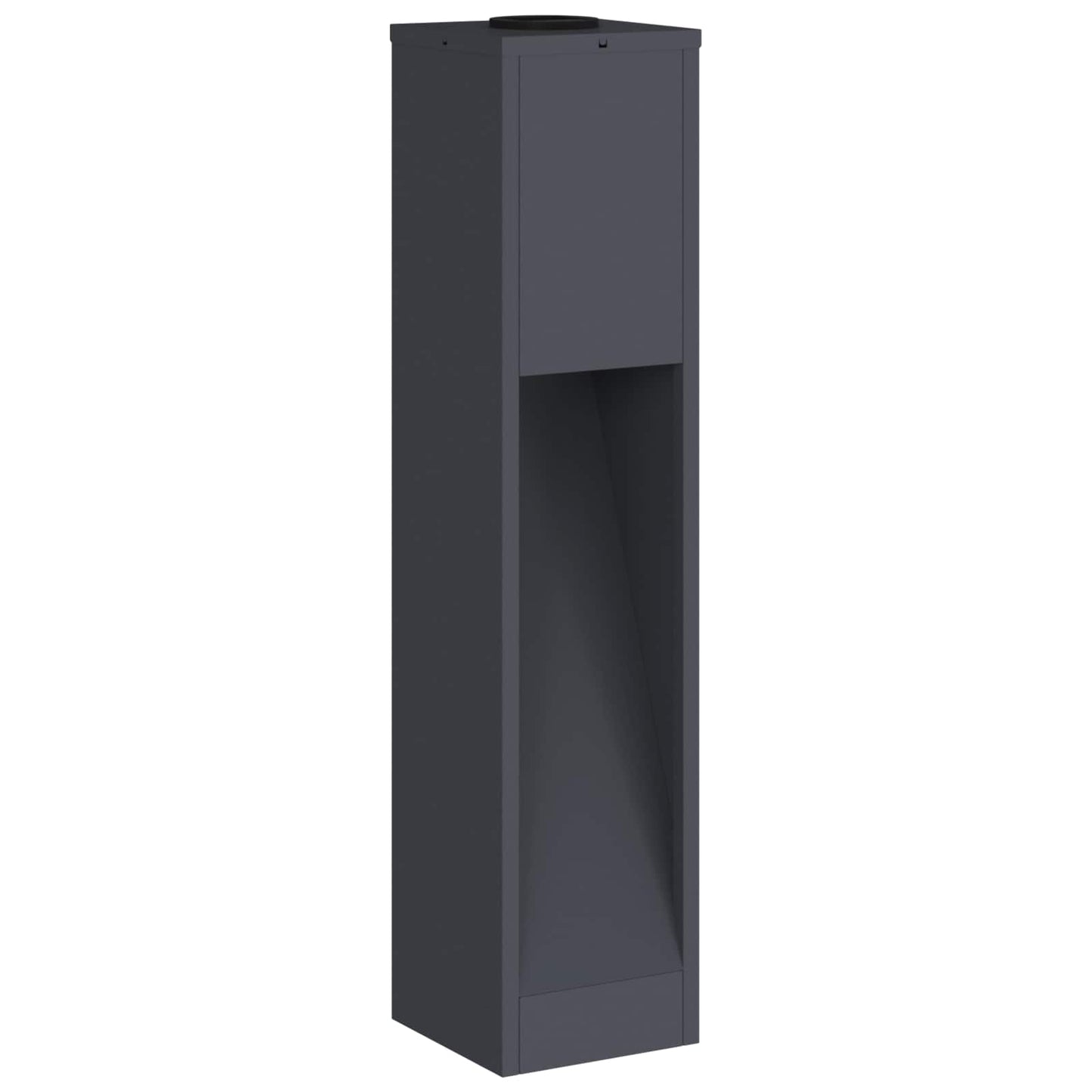 Solar LED Wegeleuchte 2 stk. Warmes Weiß 18 x 18 x 80 cm