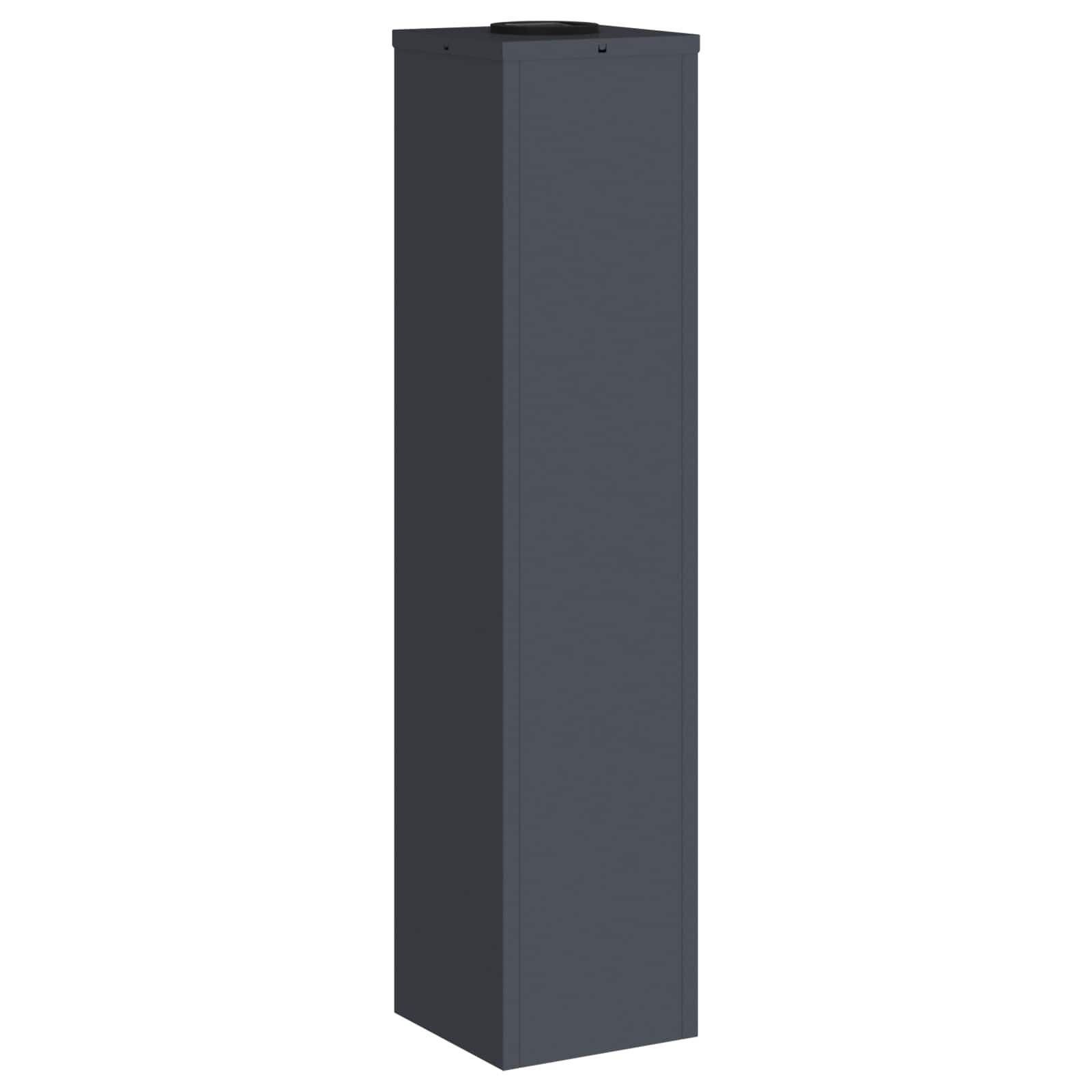 Solar LED Wegeleuchte 2 stk. Warmes Weiß 18 x 18 x 80 cm