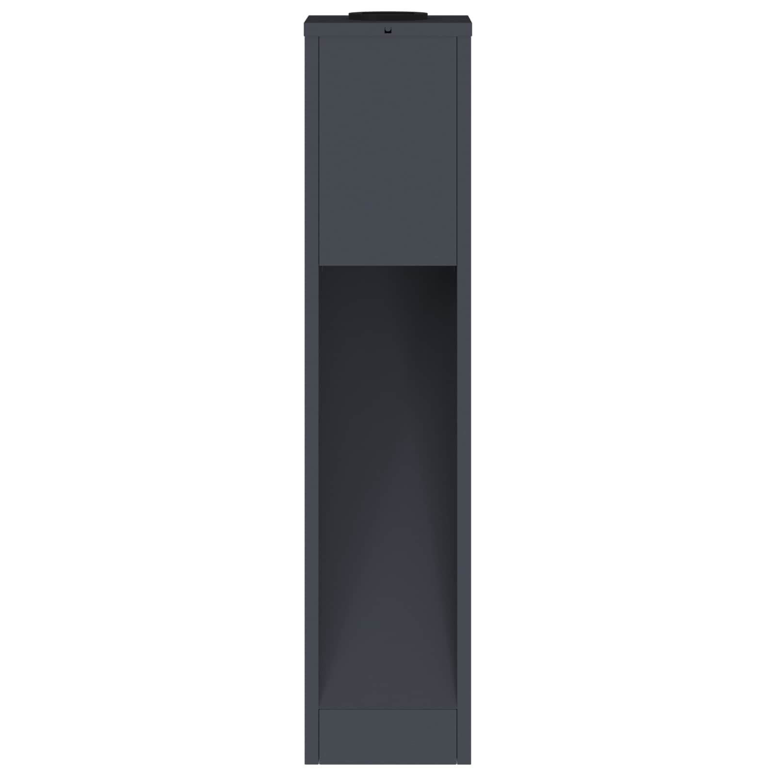 Solar LED Wegeleuchte 2 stk. Warmes Weiß 18 x 18 x 80 cm
