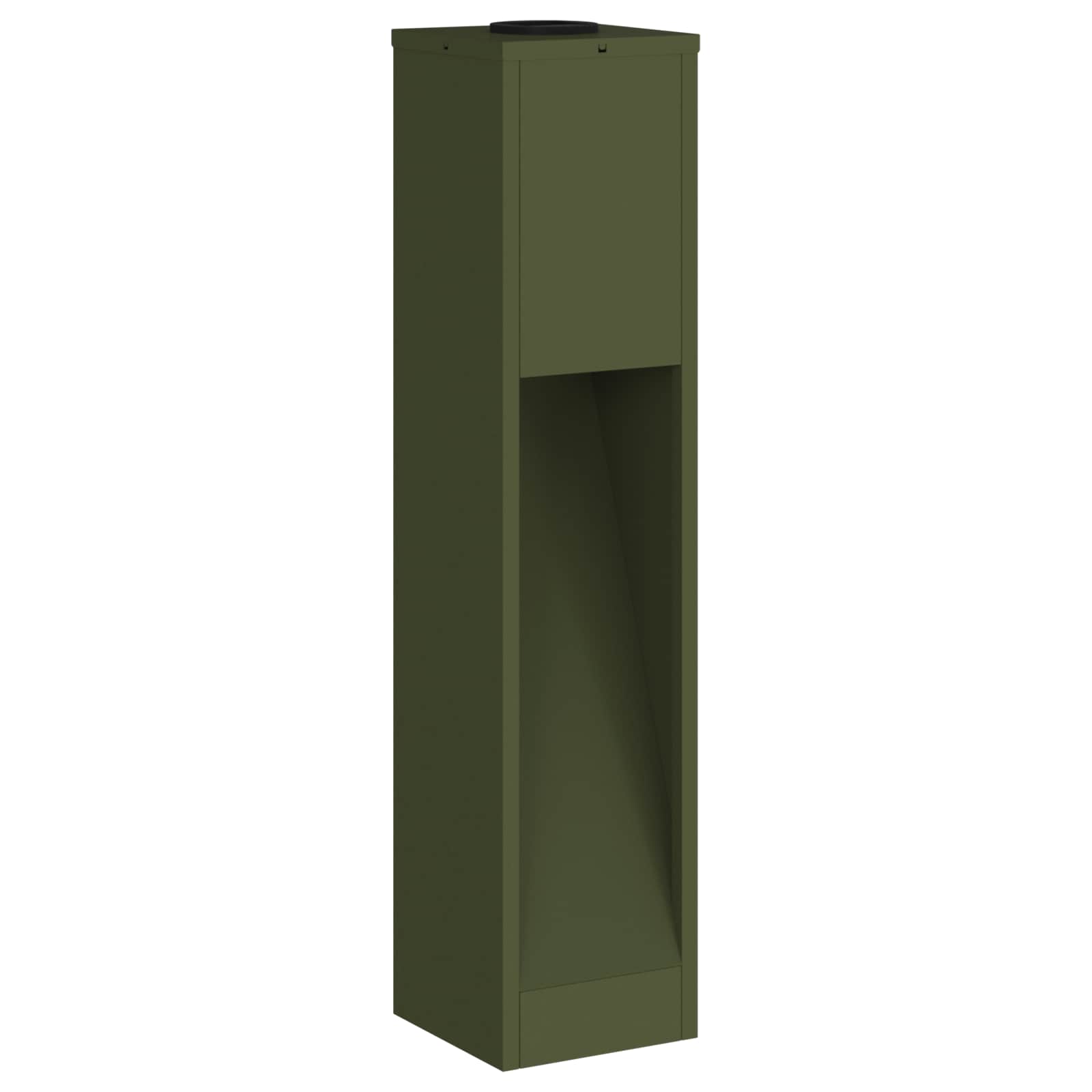 Solar LED Wegeleuchte 2 stk. Warmes Weiß 18 x 18 x 80 cm