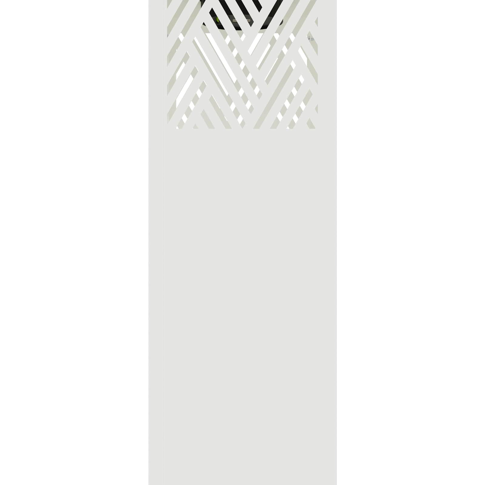 Solar LED Weg Licht 2 stk. Warmes Weiß 18 x 18 x 50 cm