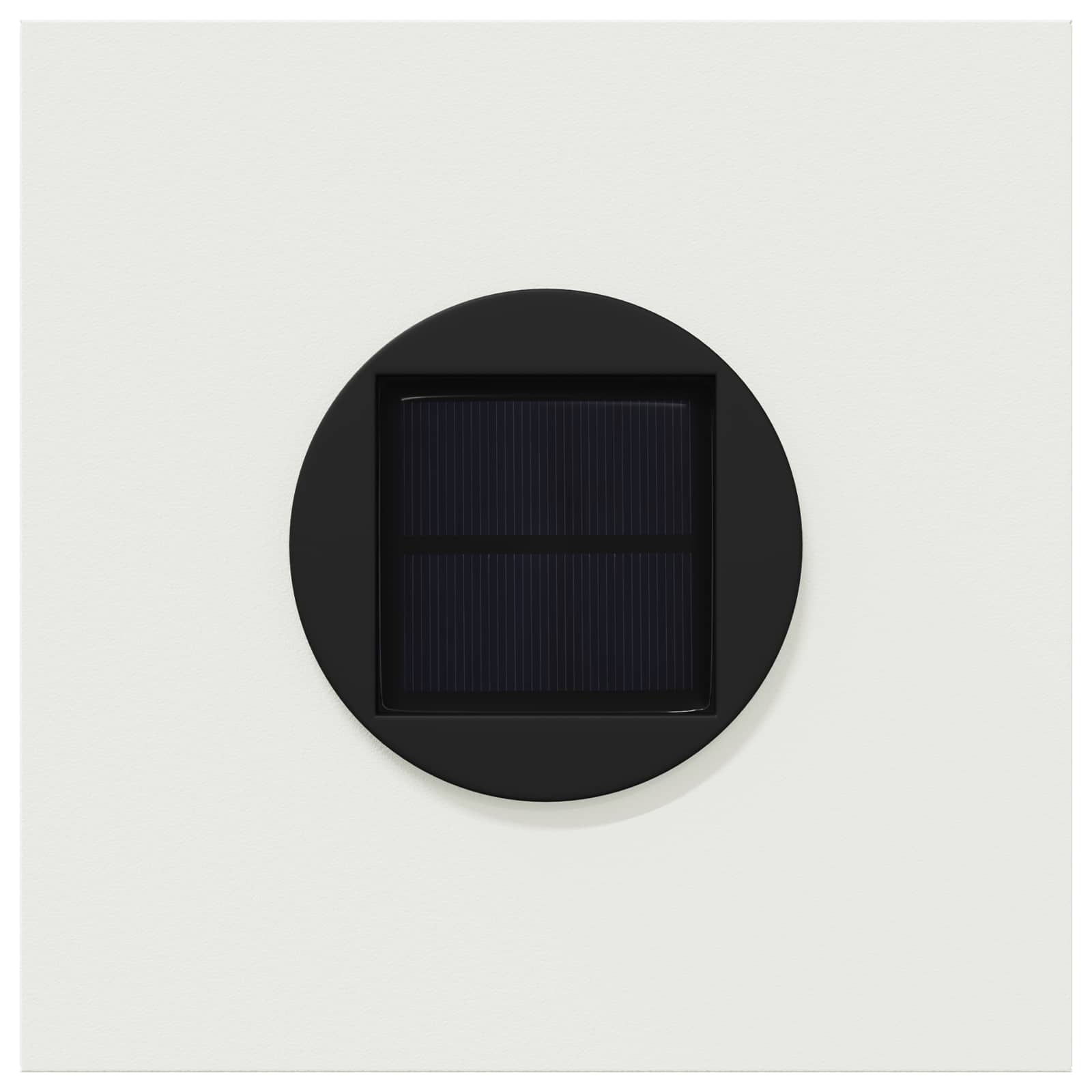 Solar LED Weg Licht 2 stk. Warmes Weiß 18 x 18 x 50 cm