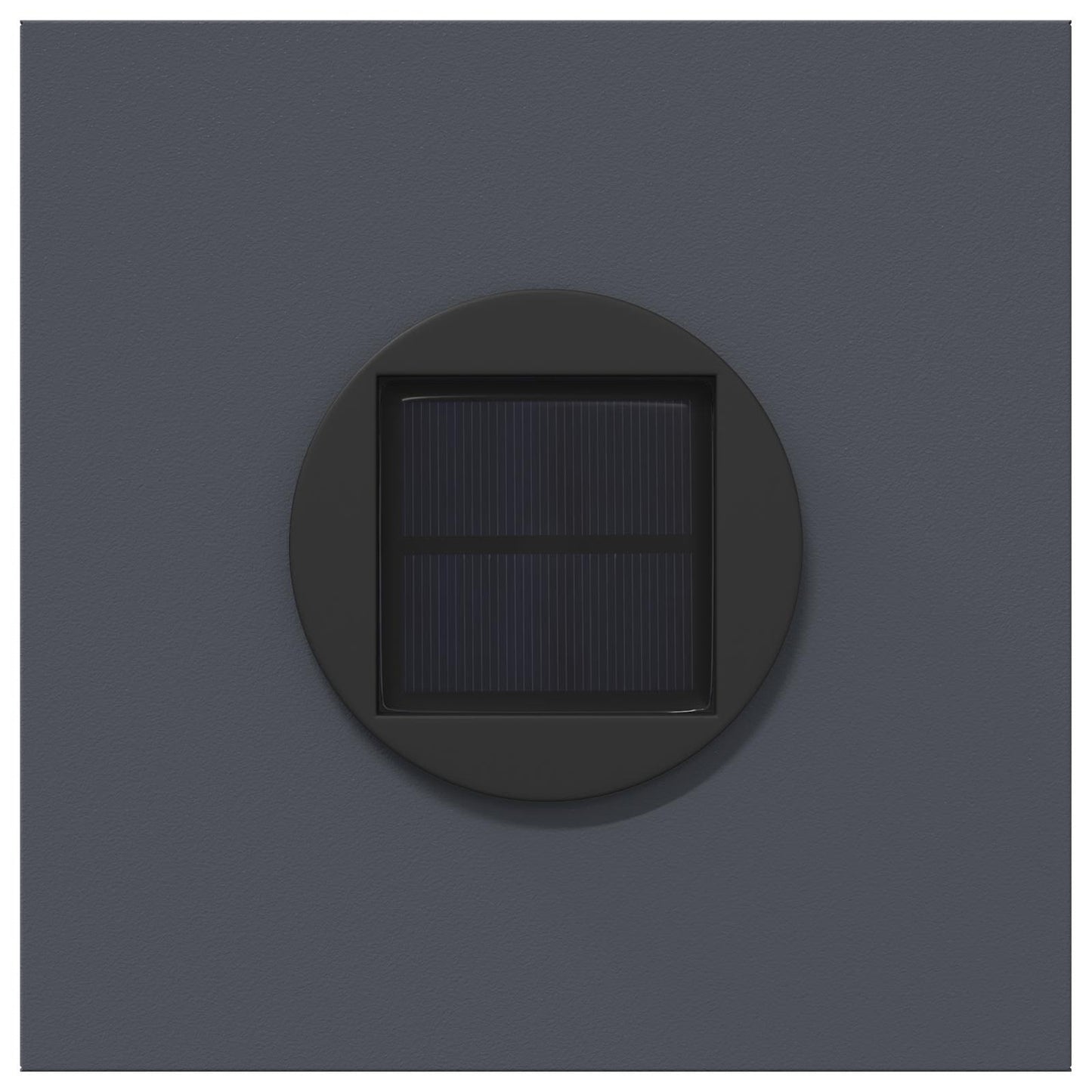 Solar LED Weg Licht 2 stk. Warmes Weiß 18 x 18 x 50 cm