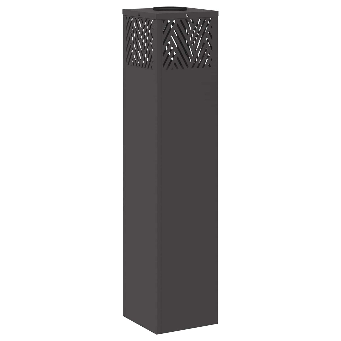 Solar LED Weg Licht 2 stk. Warmes Weiß 18 x 18 x 80 cm