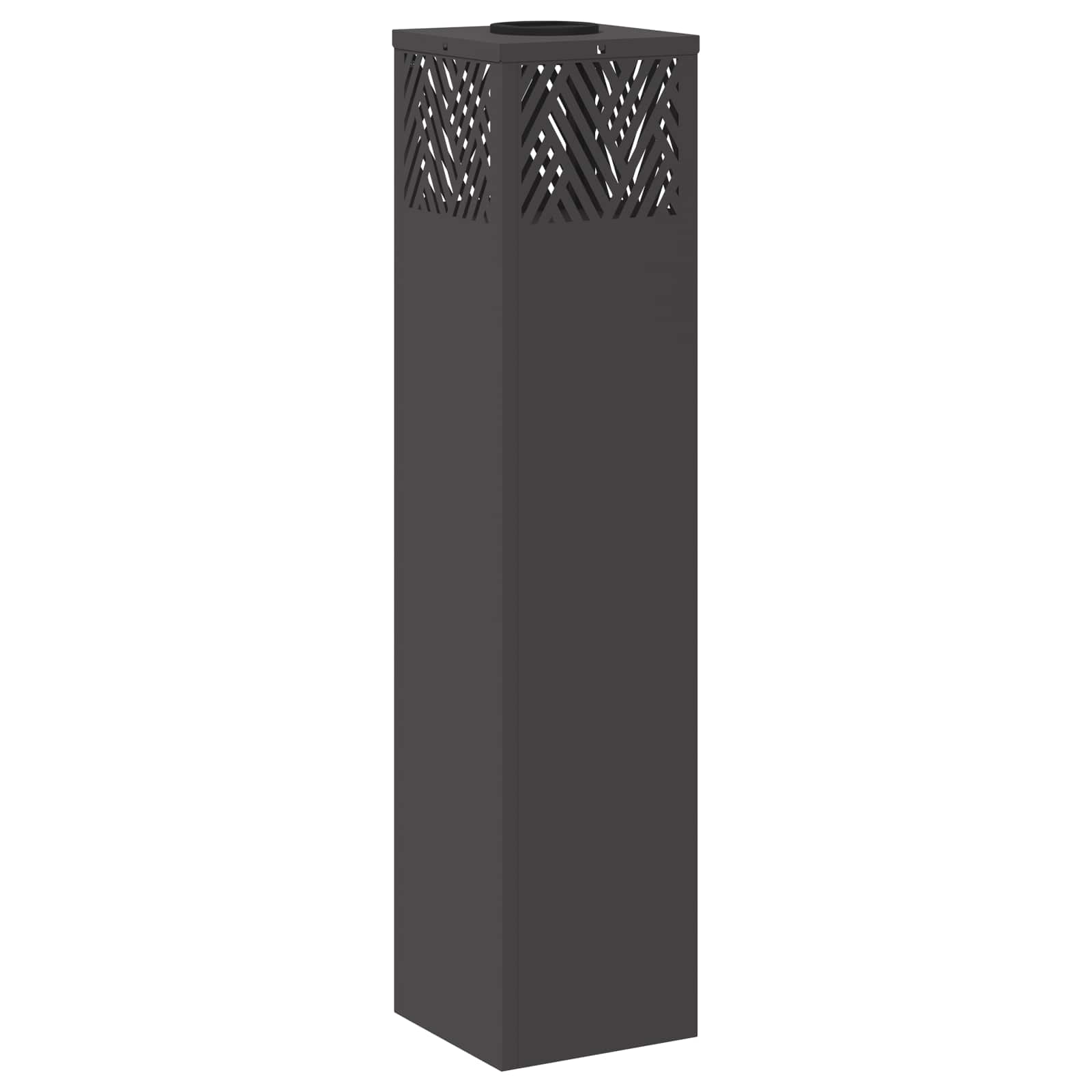 Solar LED Weg Licht 2 stk. Warmes Weiß 18 x 18 x 80 cm