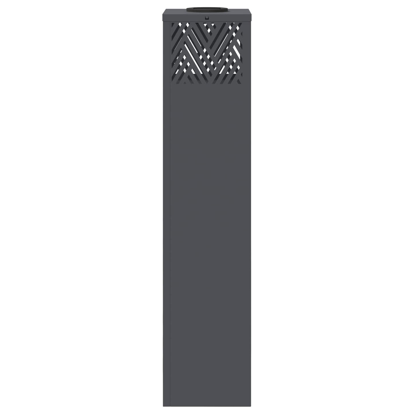 Solar LED Weg Licht 2 stk. Warmes Weiß 18 x 18 x 80 cm