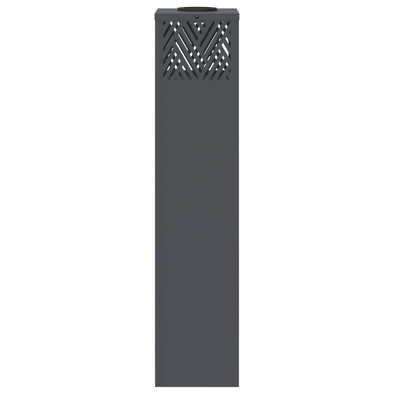 Solar LED Weg Licht 2 stk. Warmes Weiß 18 x 18 x 80 cm