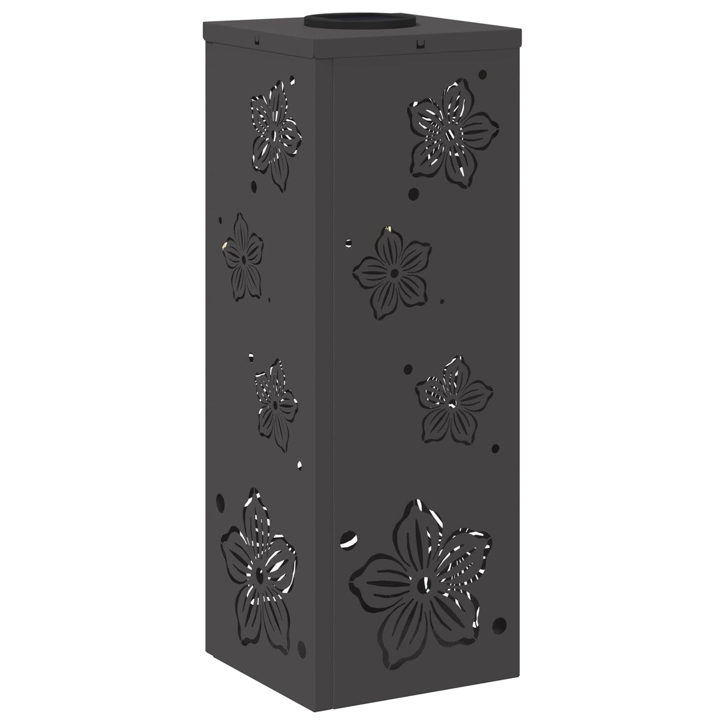 Solar LED Weg Licht 2 stk. Warmes Weiß 18 x 18 x 50 cm