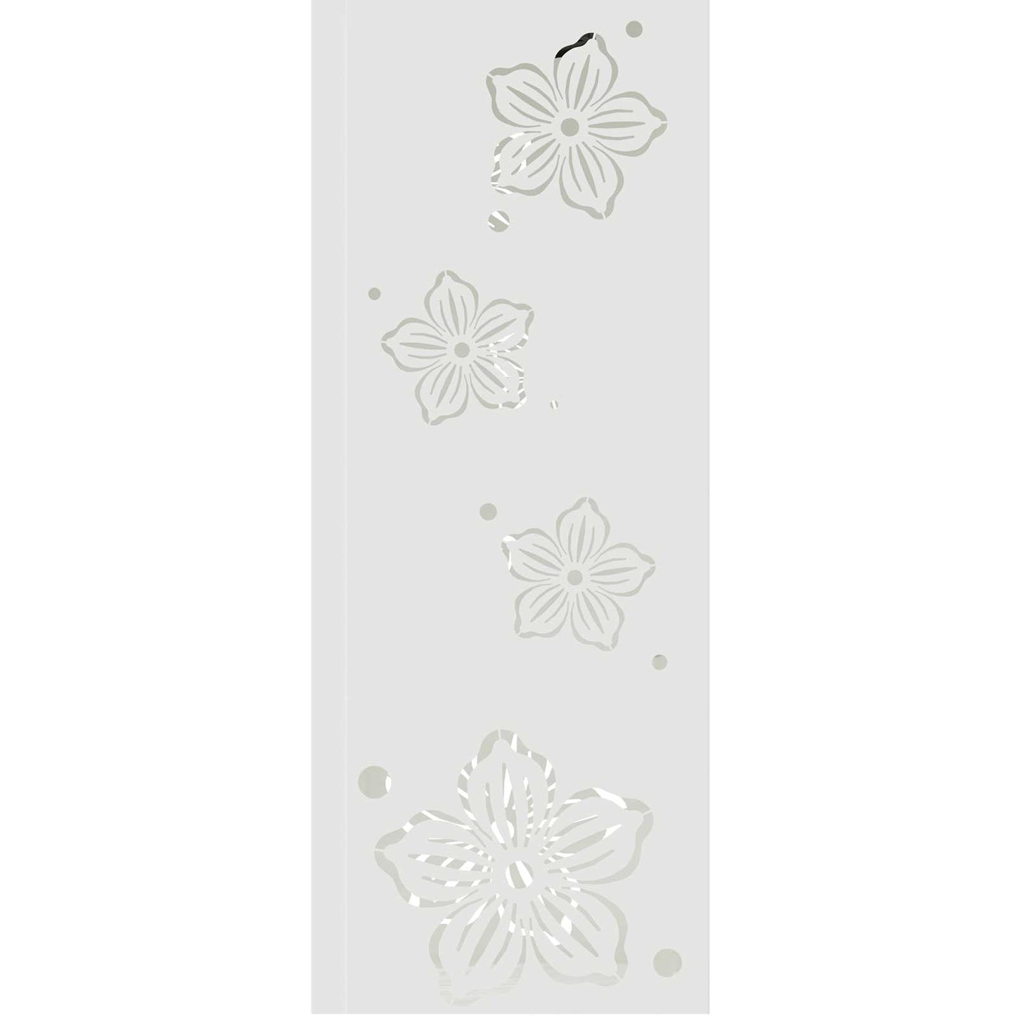 Solar LED Weg Licht 2 stk. Warmes Weiß 18 x 18 x 50 cm