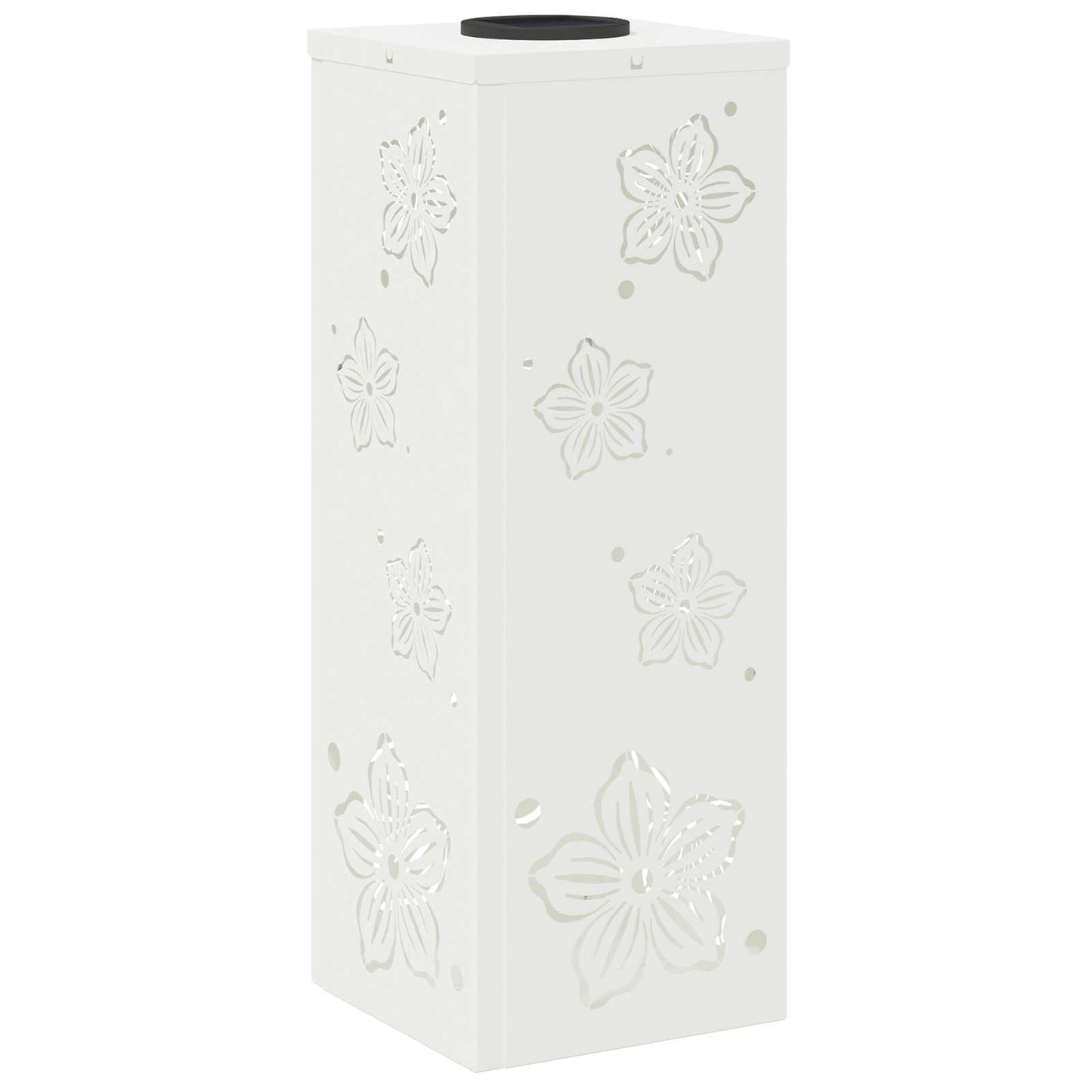 Solar LED Weg Licht 2 stk. Warmes Weiß 18 x 18 x 50 cm