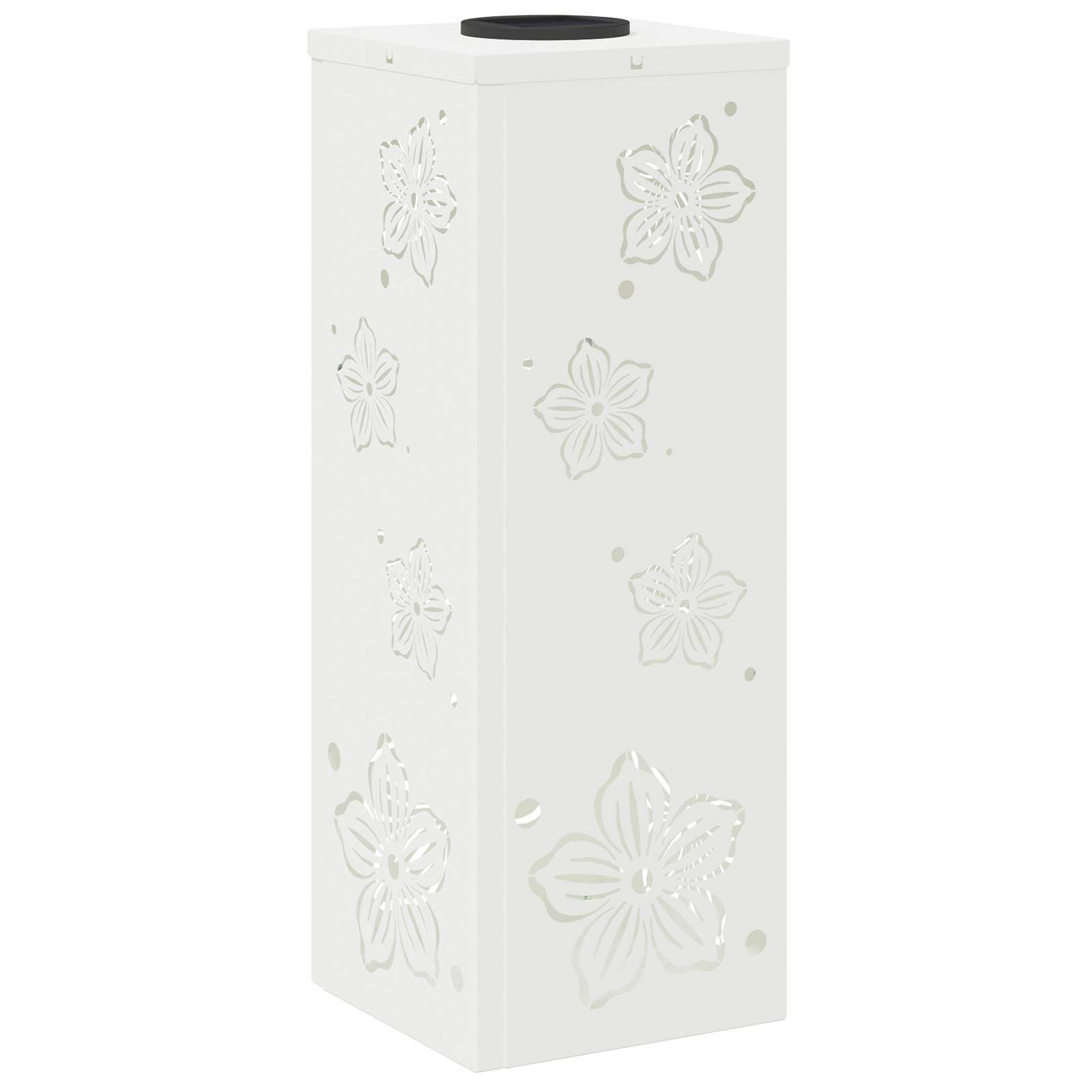 Solar LED Weg Licht 2 stk. Warmes Weiß 18 x 18 x 50 cm