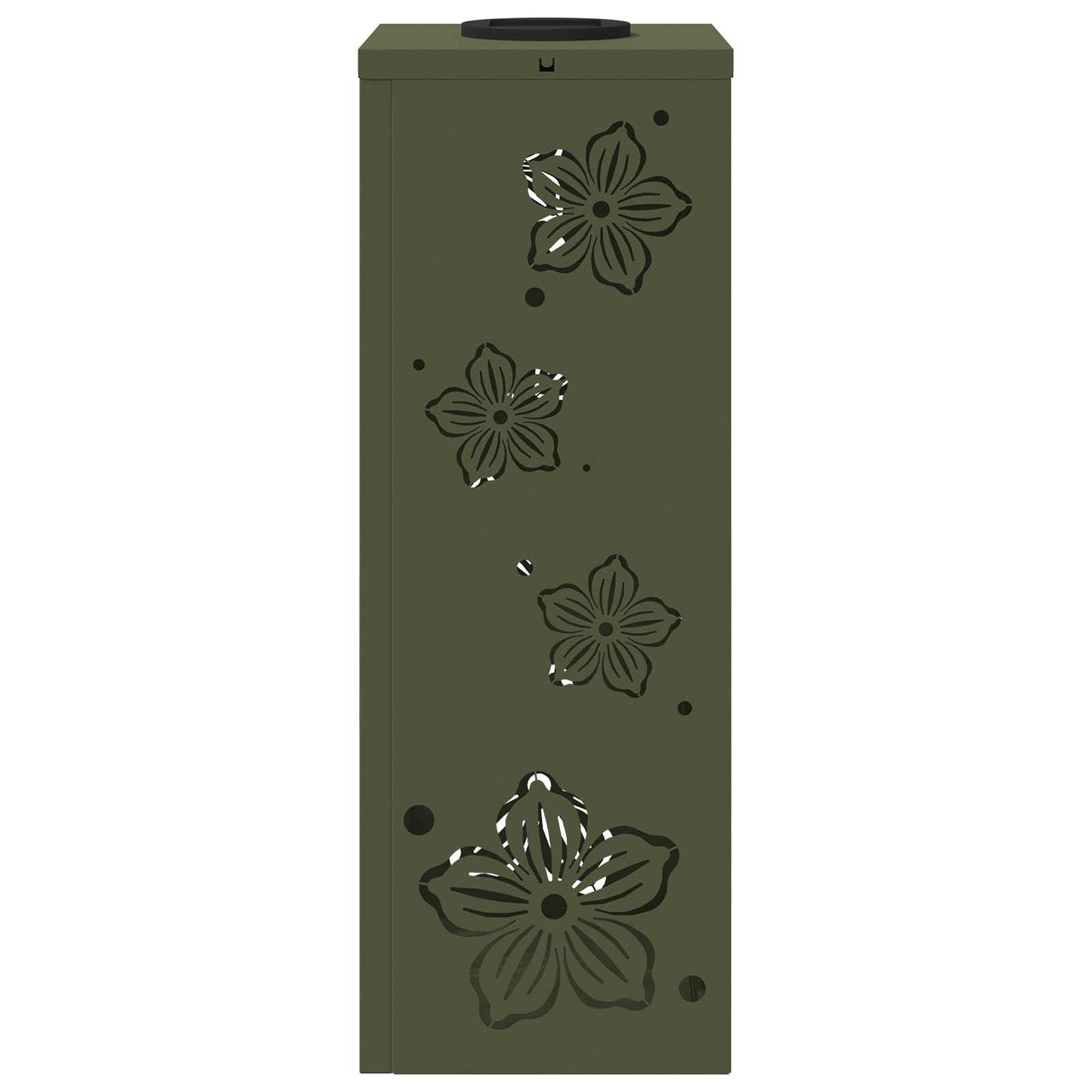 Solar LED Weg Licht 2 stk. Warmes Weiß 18 x 18 x 50 cm