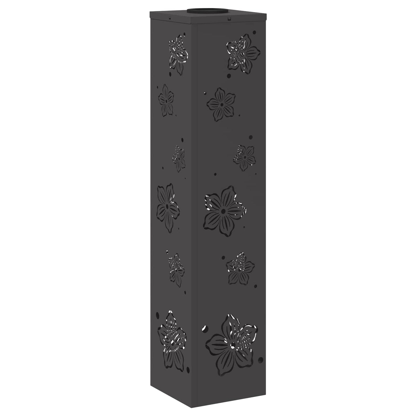 Solar LED Weg Licht 2 stk. Warmes Weiß 18 x 18 x 80 cm