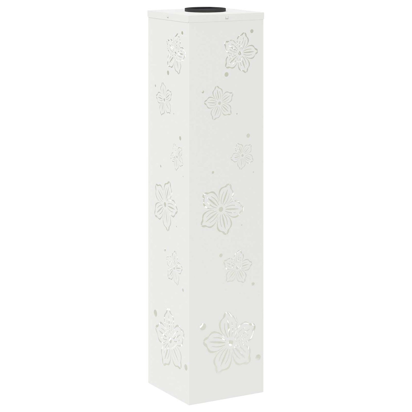 Solar LED Weg Licht 2 stk. Warmes Weiß 18 x 18 x 80 cm