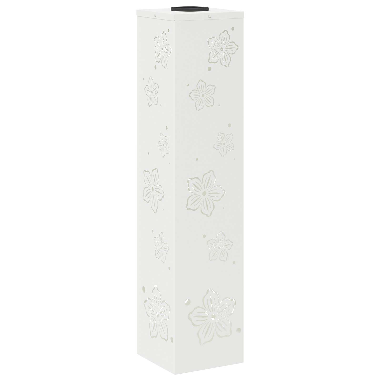 Solar LED Weg Licht 2 stk. Warmes Weiß 18 x 18 x 80 cm