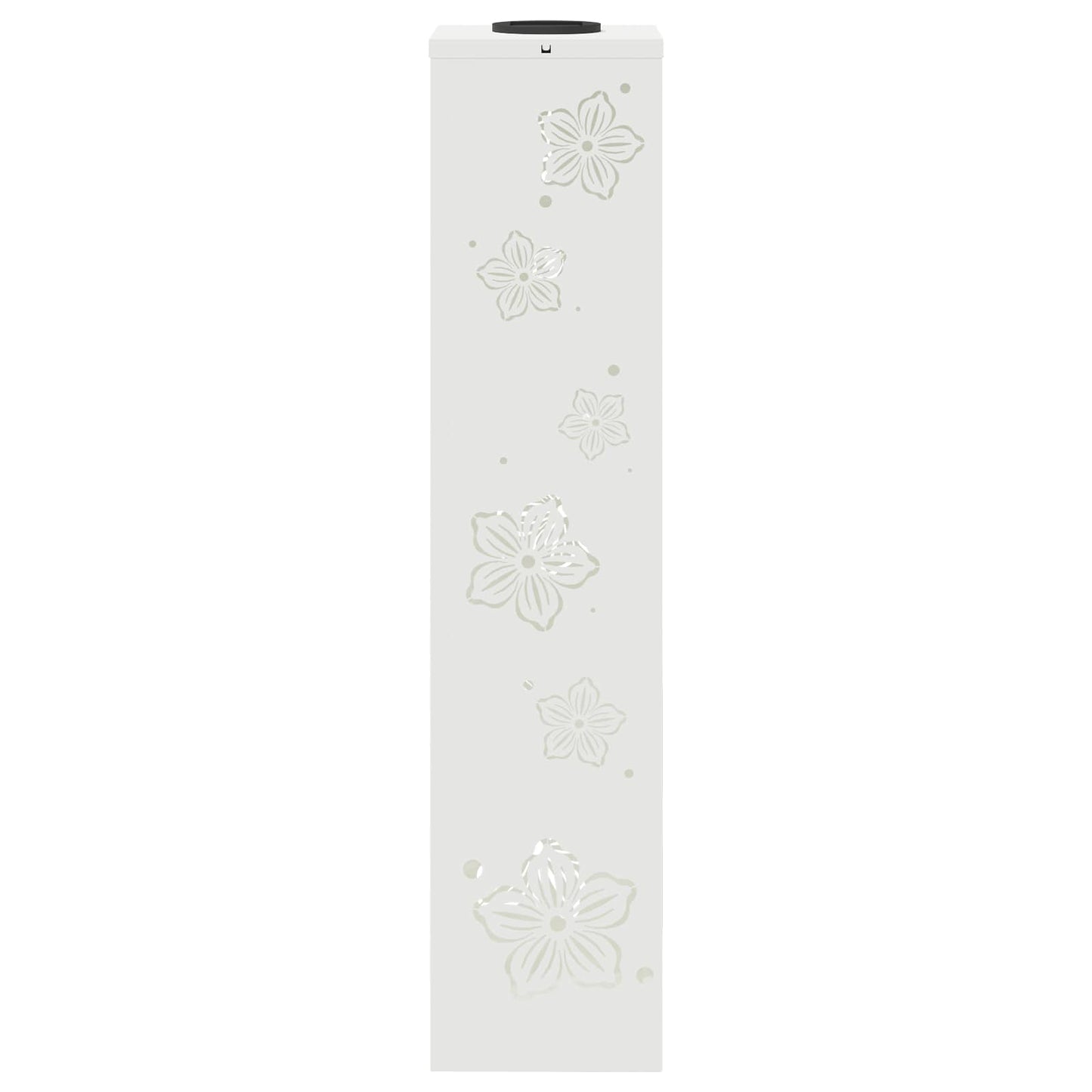 Solar LED Weg Licht 2 stk. Warmes Weiß 18 x 18 x 80 cm