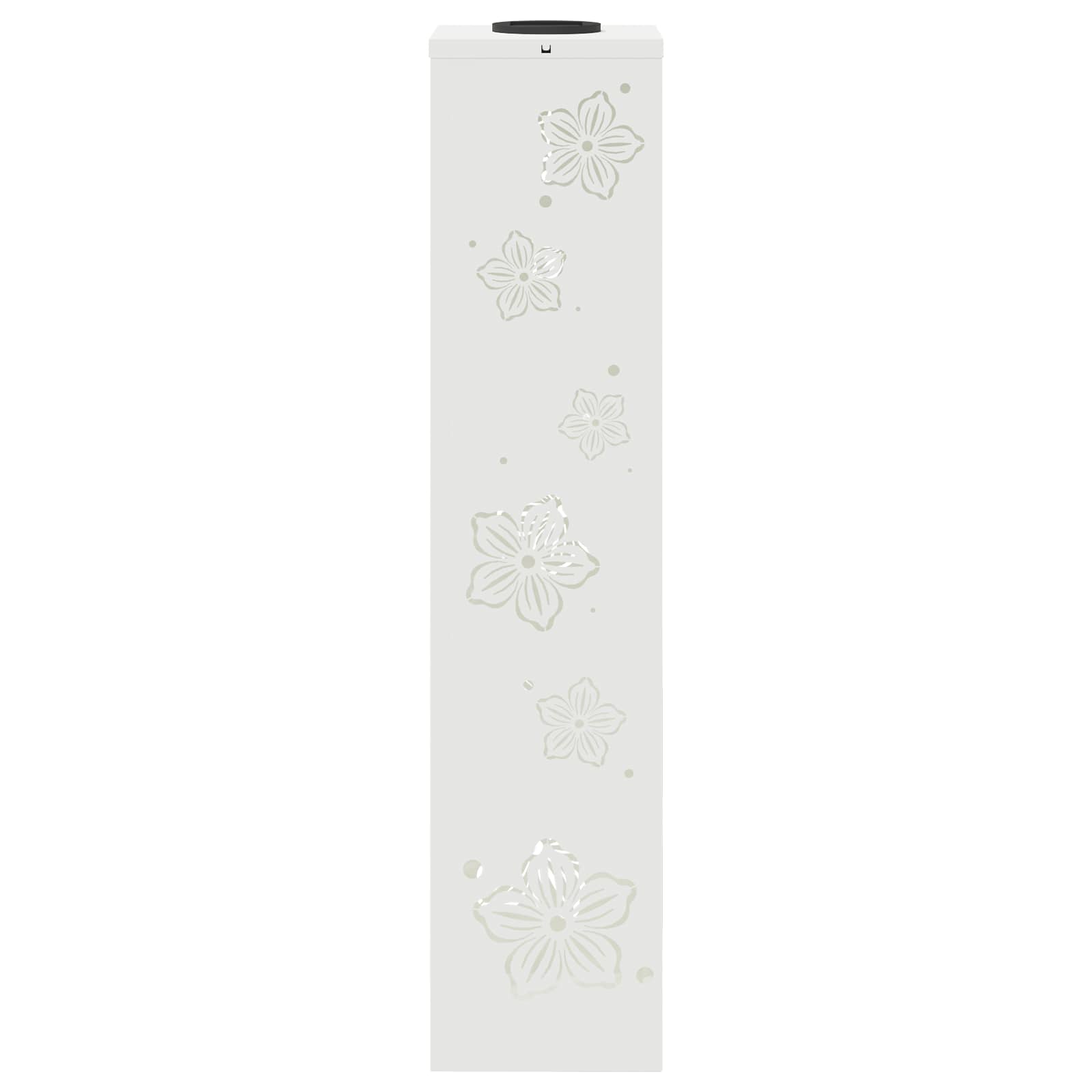 Solar LED Weg Licht 2 stk. Warmes Weiß 18 x 18 x 80 cm