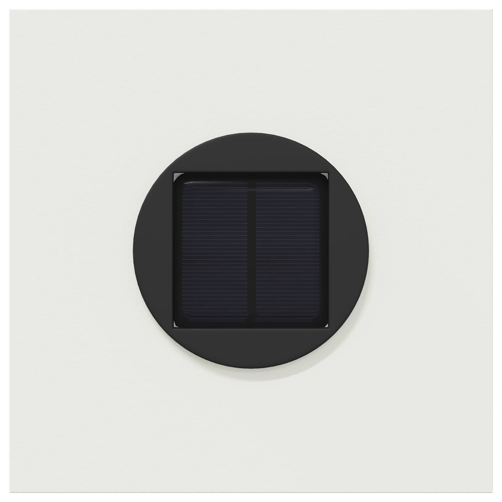 Solar LED Weg Licht 2 stk. Warmes Weiß 18 x 18 x 80 cm