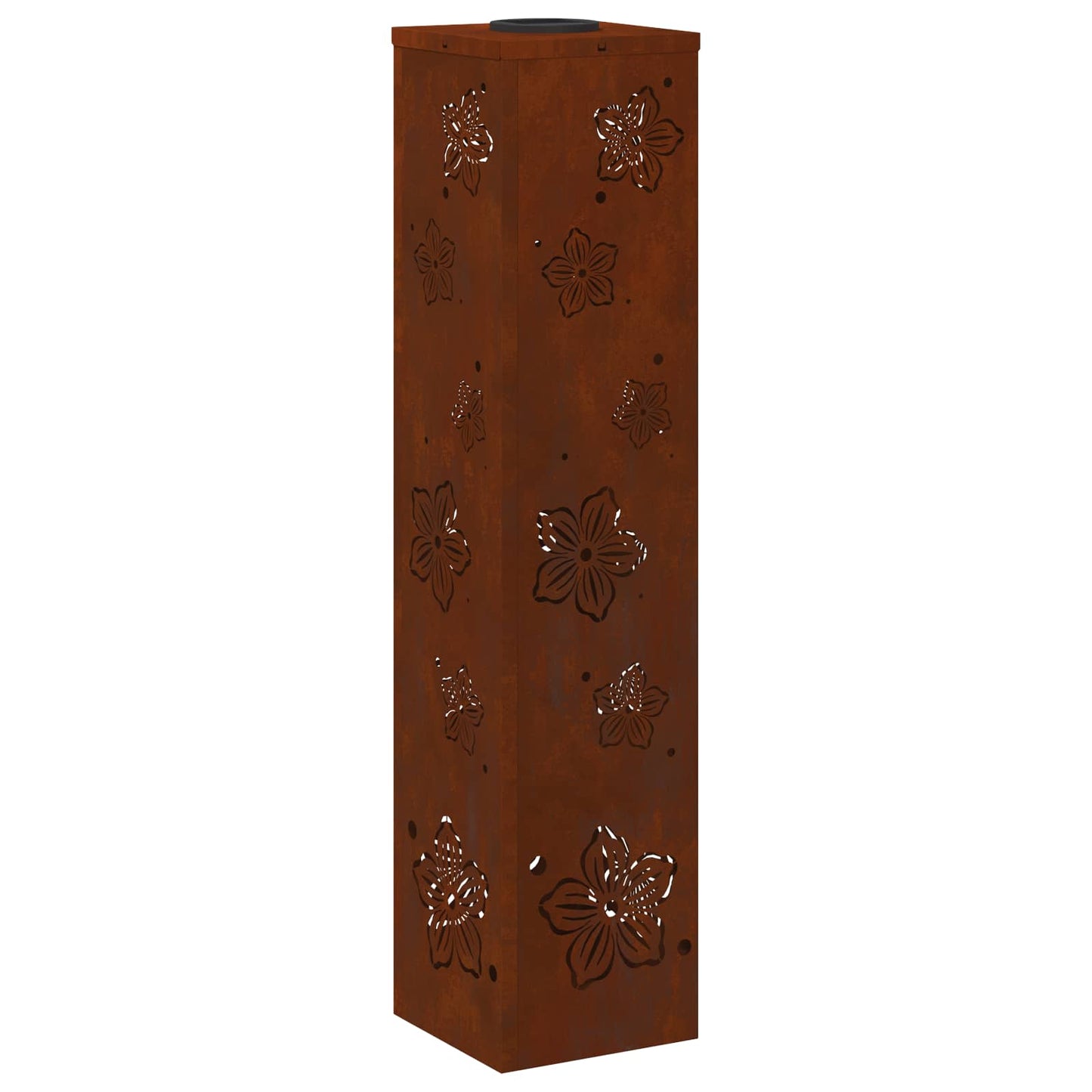 Solar LED Weg Licht 2 stk. Warmes Weiß 18 x 18 x 80 cm