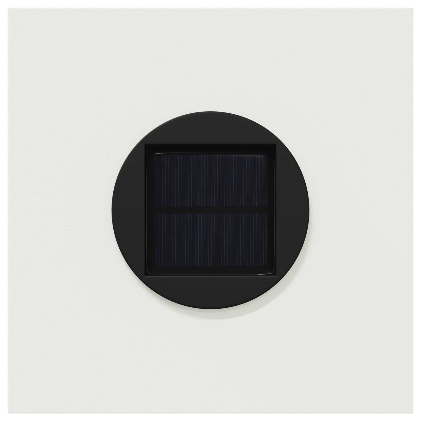 Solar LED Weg Licht 2 stk. Warmes Weiß 18 x 18 x 50 cm