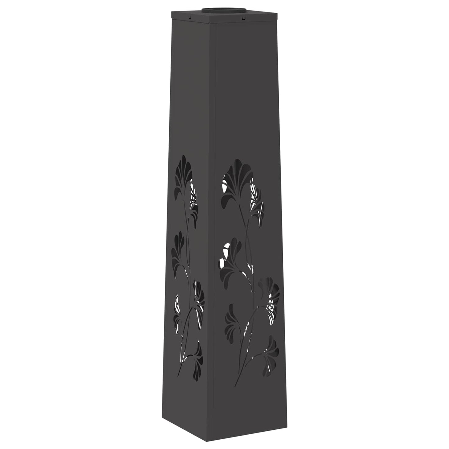 Solar LED Weg Licht 2 stk. Warmes Weiß 18 x 18 x 80 cm