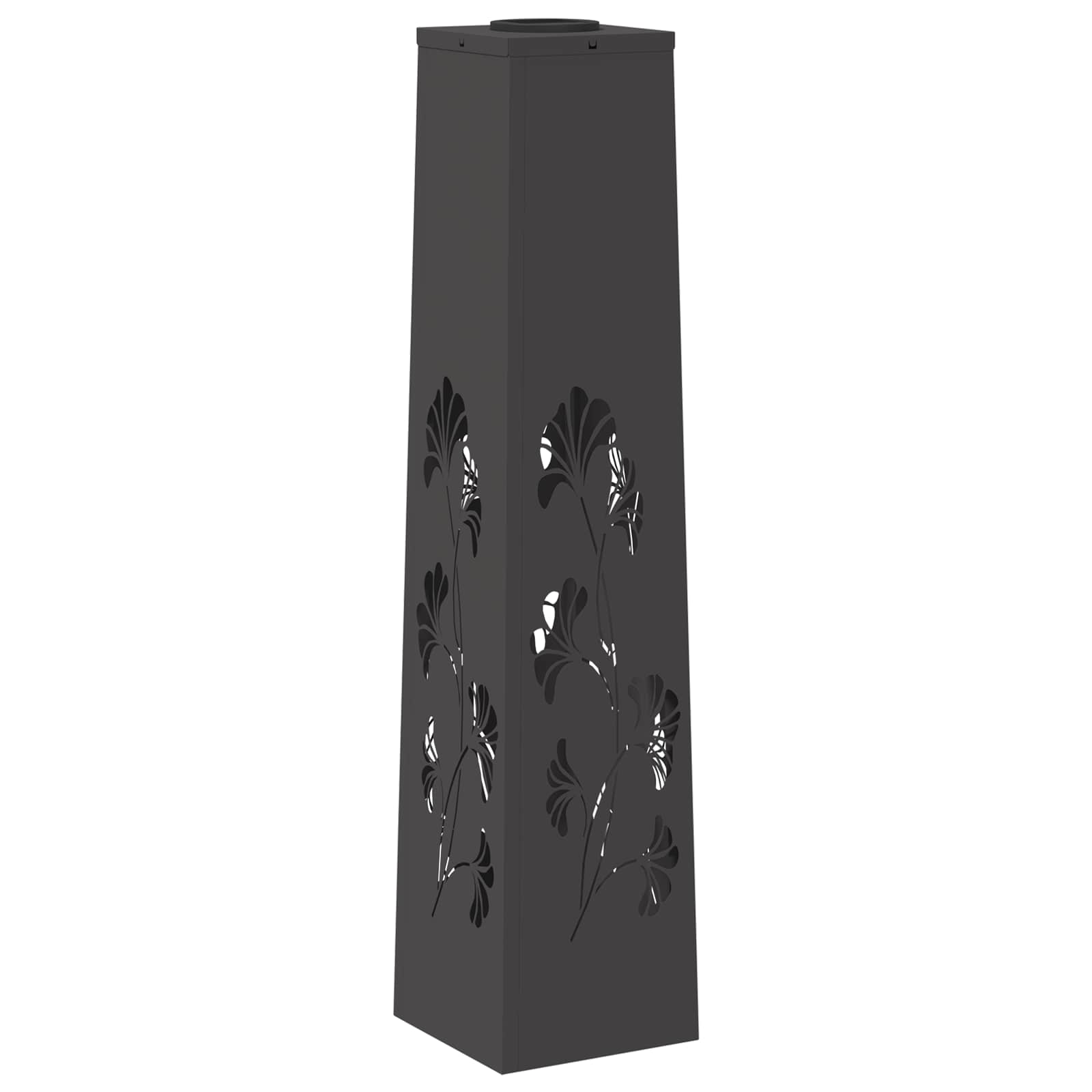 Solar LED Weg Licht 2 stk. Warmes Weiß 18 x 18 x 80 cm