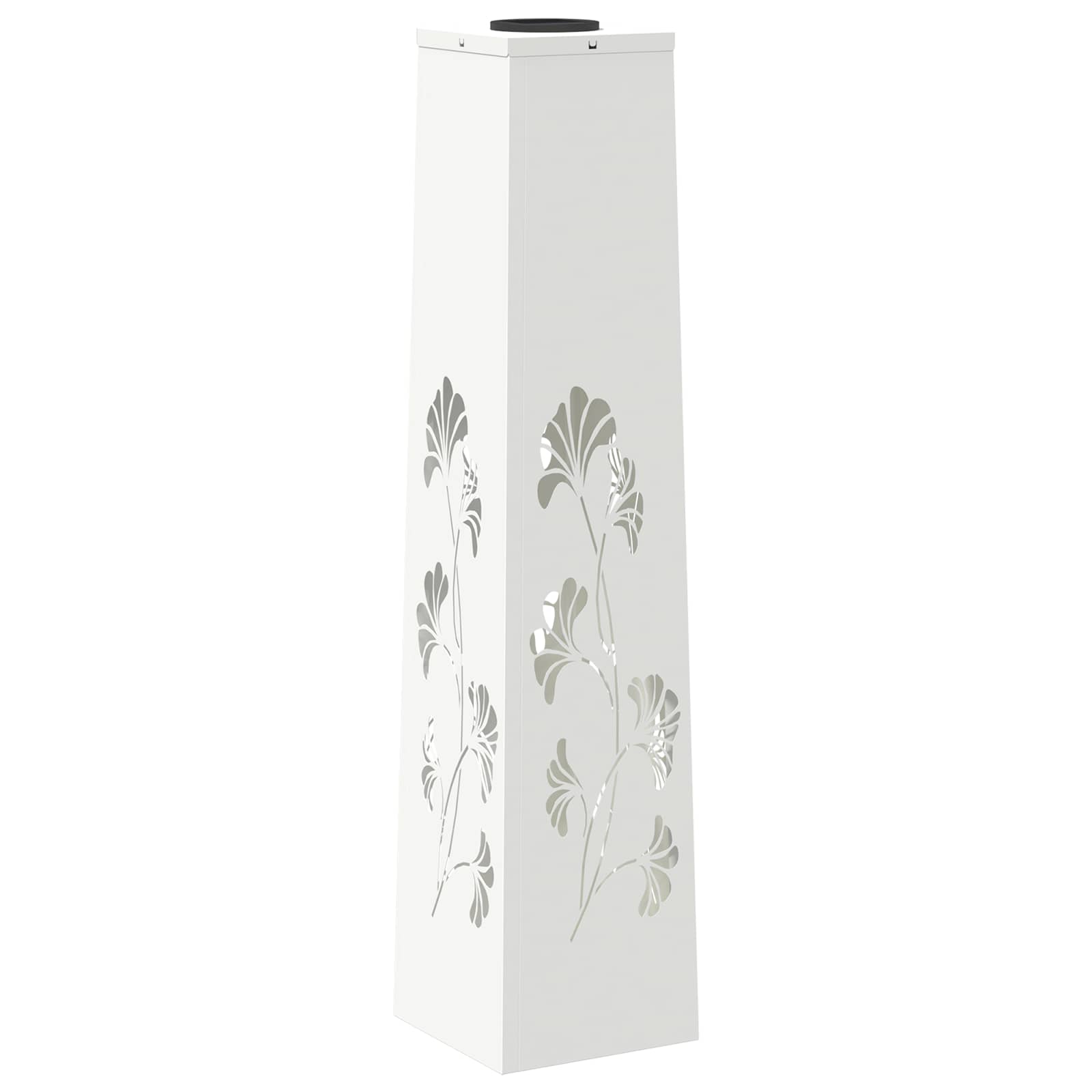 Solar LED Weg Licht 2 stk. Warmes Weiß 18 x 18 x 80 cm