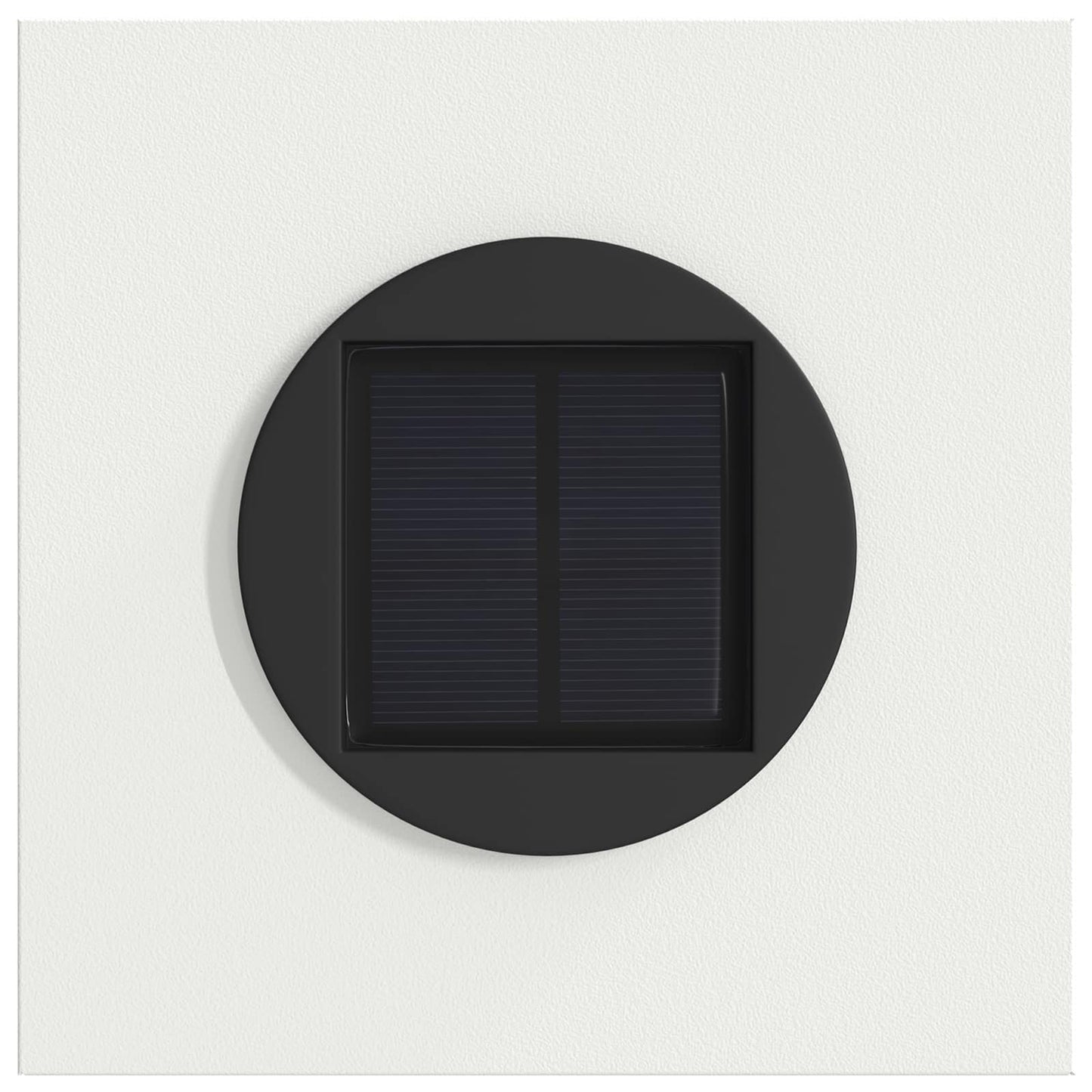 Solar LED Weg Licht 2 stk. Warmes Weiß 18 x 18 x 80 cm
