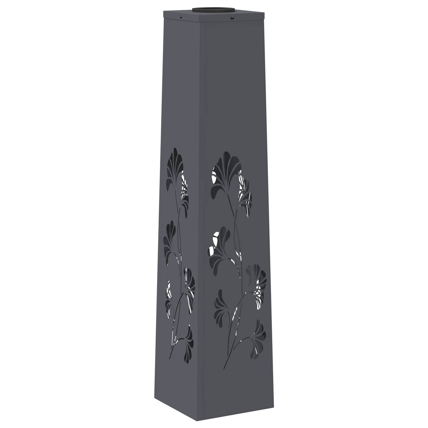Solar LED Weg Licht 2 stk. Warmes Weiß 18 x 18 x 80 cm