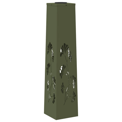 Solar LED Weg Licht 2 stk. Warmes Weiß 18 x 18 x 80 cm