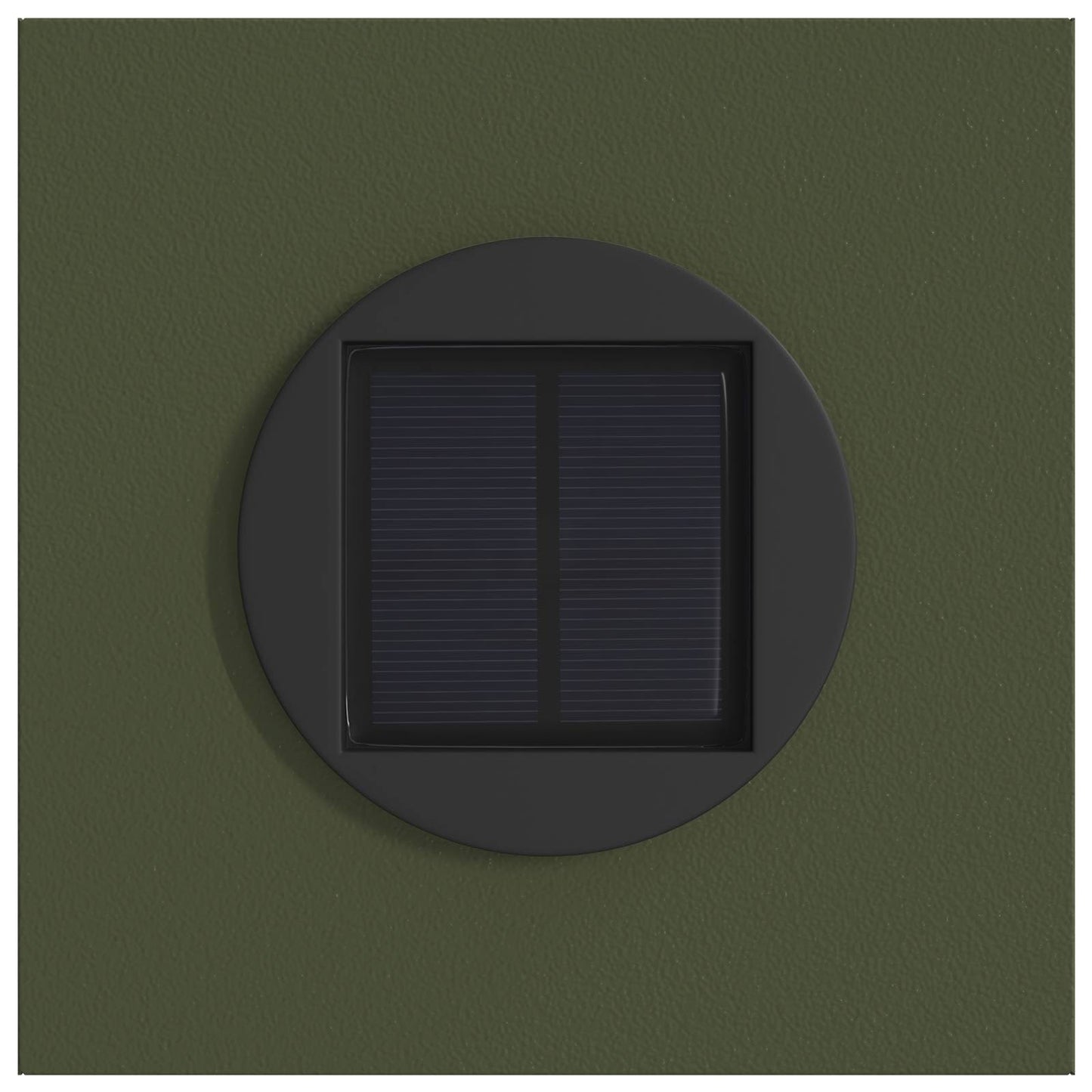 Solar LED Weg Licht 2 stk. Warmes Weiß 18 x 18 x 80 cm