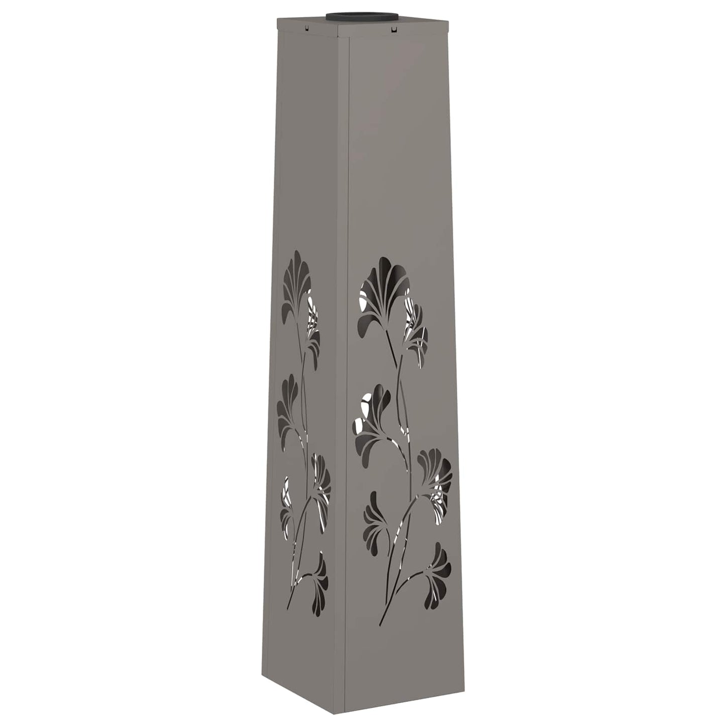 Solar LED Weg Licht 2 stk. Warmes Weiß 18 x 18 x 80 cm