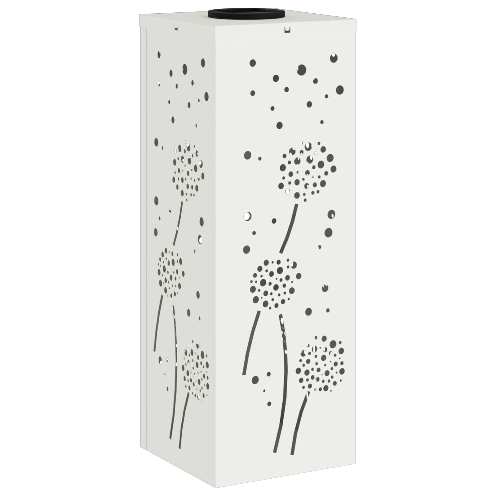 Solar LED Weg Licht 2 stk. Warmes Weiß 18 x 18 x 50 cm