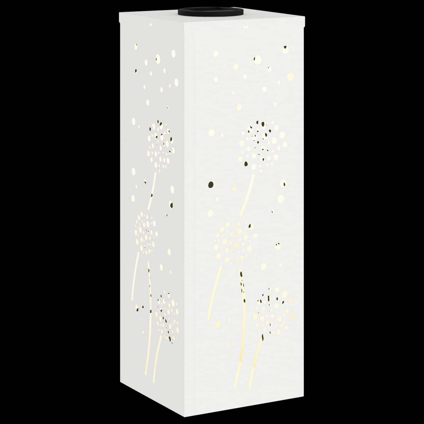 Solar LED Weg Licht 2 stk. Warmes Weiß 18 x 18 x 50 cm