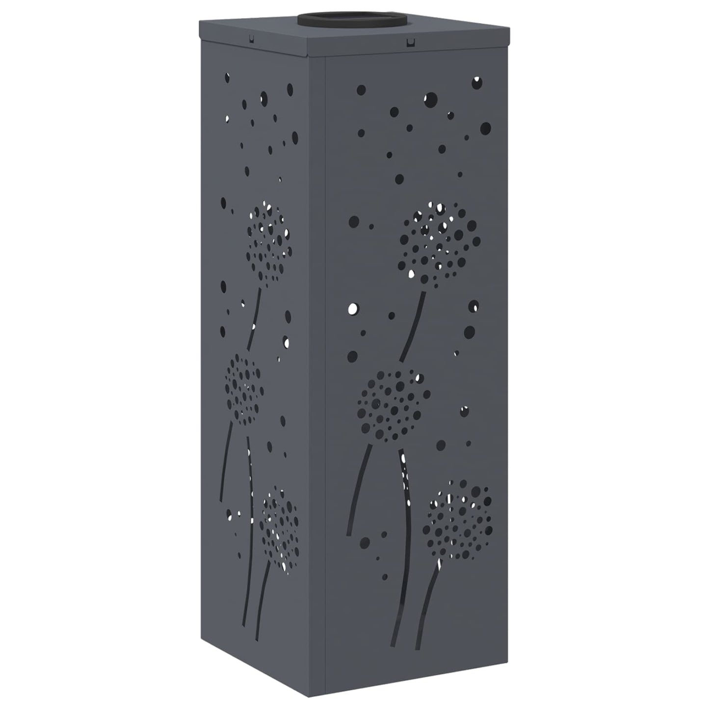 Solar LED Weg Licht 2 stk. Warmes Weiß 18 x 18 x 50 cm