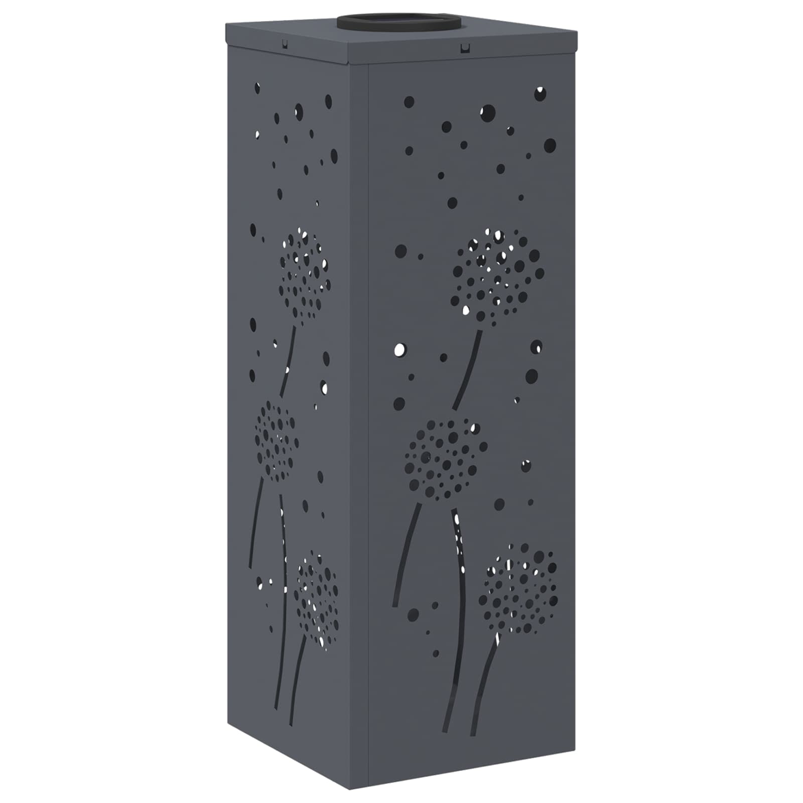 Solar LED Weg Licht 2 stk. Warmes Weiß 18 x 18 x 50 cm