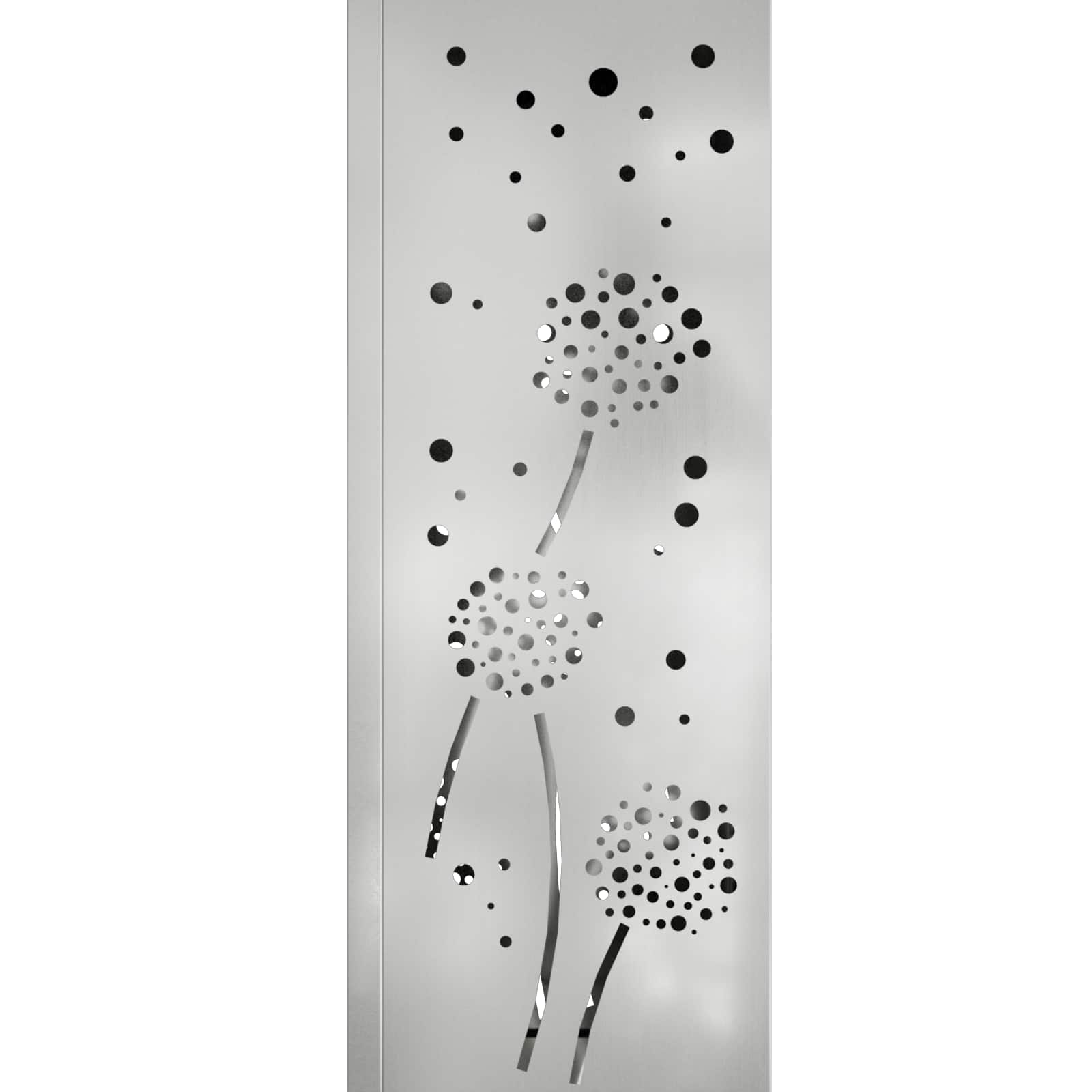 Solar LED Weg Licht 2 stk. Warmes Weiß 18 x 18 x 50 cm