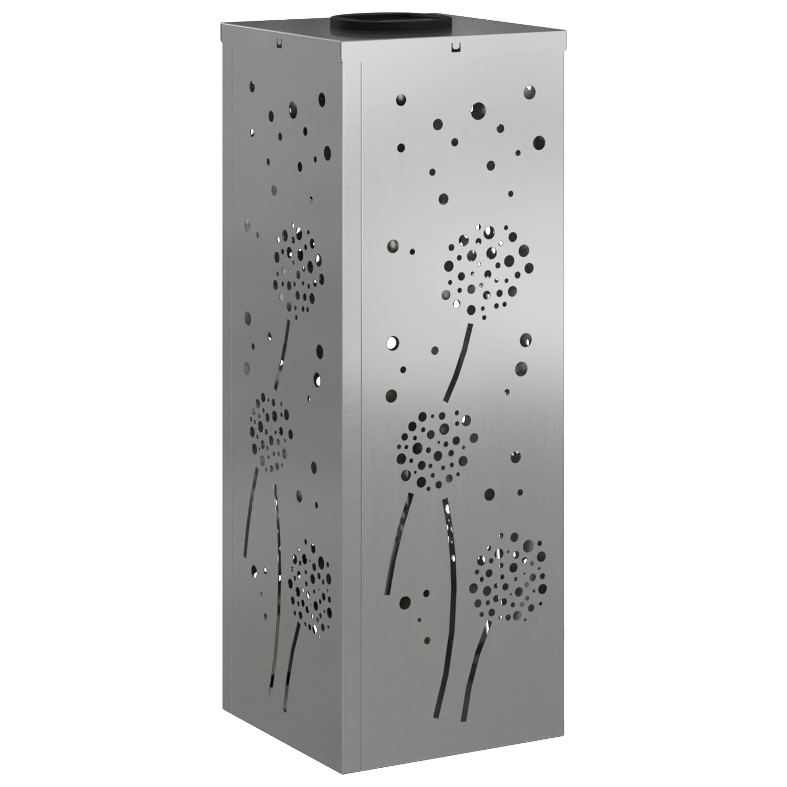 Solar LED Weg Licht 2 stk. Warmes Weiß 18 x 18 x 50 cm