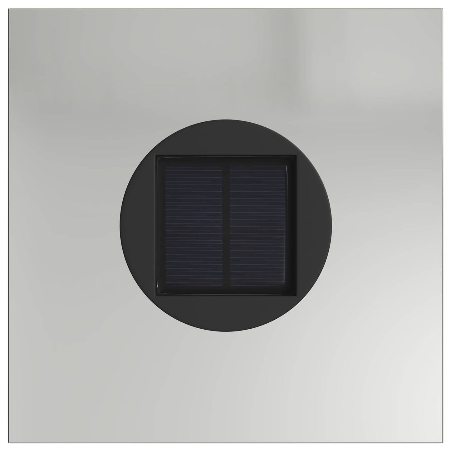 Solar LED Weg Licht 2 stk. Warmes Weiß 18 x 18 x 50 cm